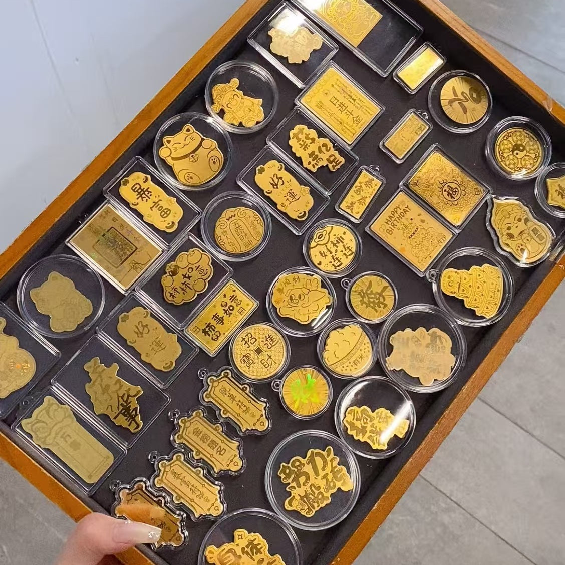 Make big money with gold phone stickers