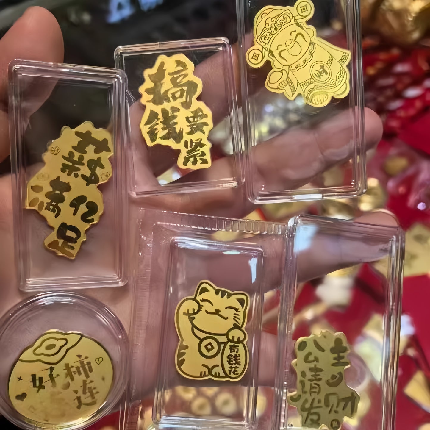 Make big money with gold phone stickers