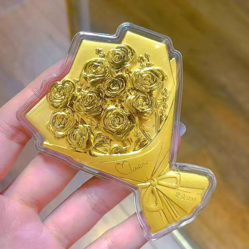 Hello Kitty KT pure gold mobile phone bag keychain pendant, a birthday gift for girls, a gift