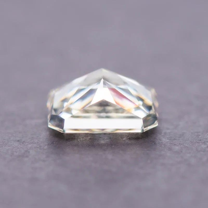 Cubic Zirconia Radiant Shape White G Color 5A Grade 4k Crushed Ice Cut Loose Charm Beads for DIY Necklace Earrings Main Material