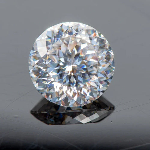 Moissanite Loose Gemstones 100 Faces Cut Wholesale 0.5-5.0ct D Color Charms Jewelry Making Materials with GRA Certificate