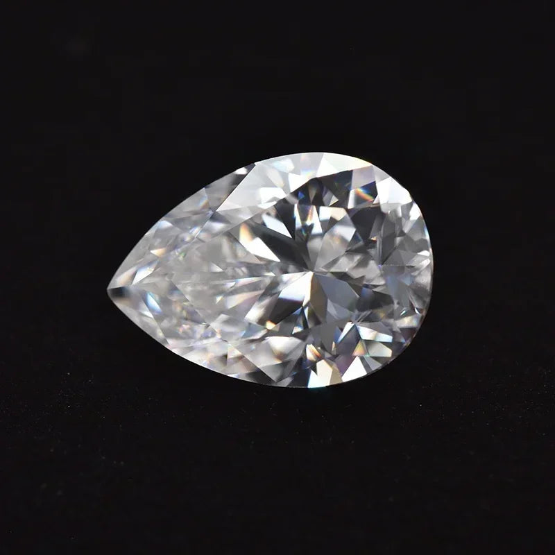 Moissanite Stone Wholesale White D Color Multiple Shapes Vvs1 with GRA Certified Moissanite Stone Jewelry Making Materials
