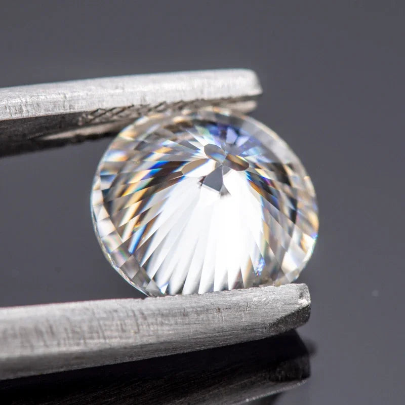 Moissanite Sakura Cutting VVS1 D Color Special Cutting with GRA Certificate GemStone Diy Jewelry Making Materials Wholesale