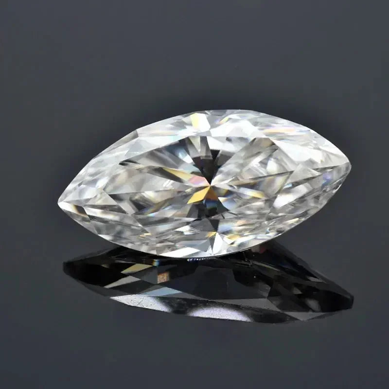 Moissanite Stone Wholesale White D Color Multiple Shapes Vvs1 with GRA Certified Moissanite Stone Jewelry Making Materials