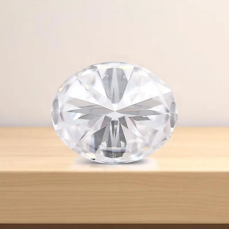 Wholesale moissanite Stone Super White D Color Oval Cut VVS1 Charms Gemstone DIY Advanced Jewelry Earrings Making Certificate
