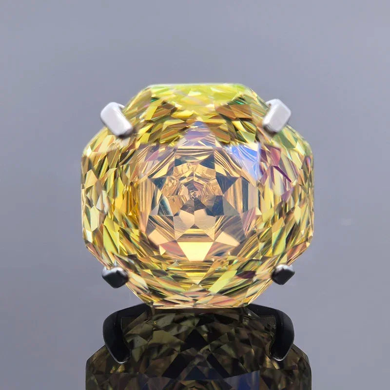 Cubic Zirconia Stainless Steel Earring Rose Cut Roman Holiday  Color 8.0mm Jewelry for Women Wholesale 4 Prong Tragus Earrings