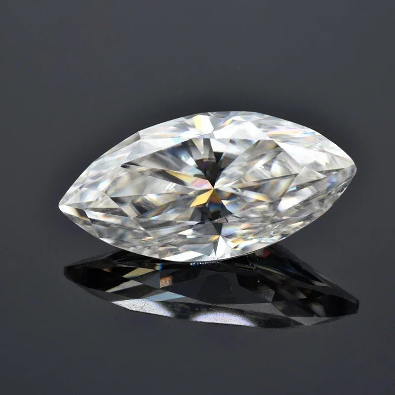 Moissanite Stone Wholesale White D Color Multiple Shapes Vvs1 with GRA Certified Moissanite Stone Jewelry Making Materials