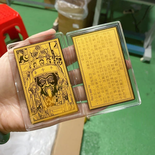 Gold mobile phone sticker Zakiram Gold Card