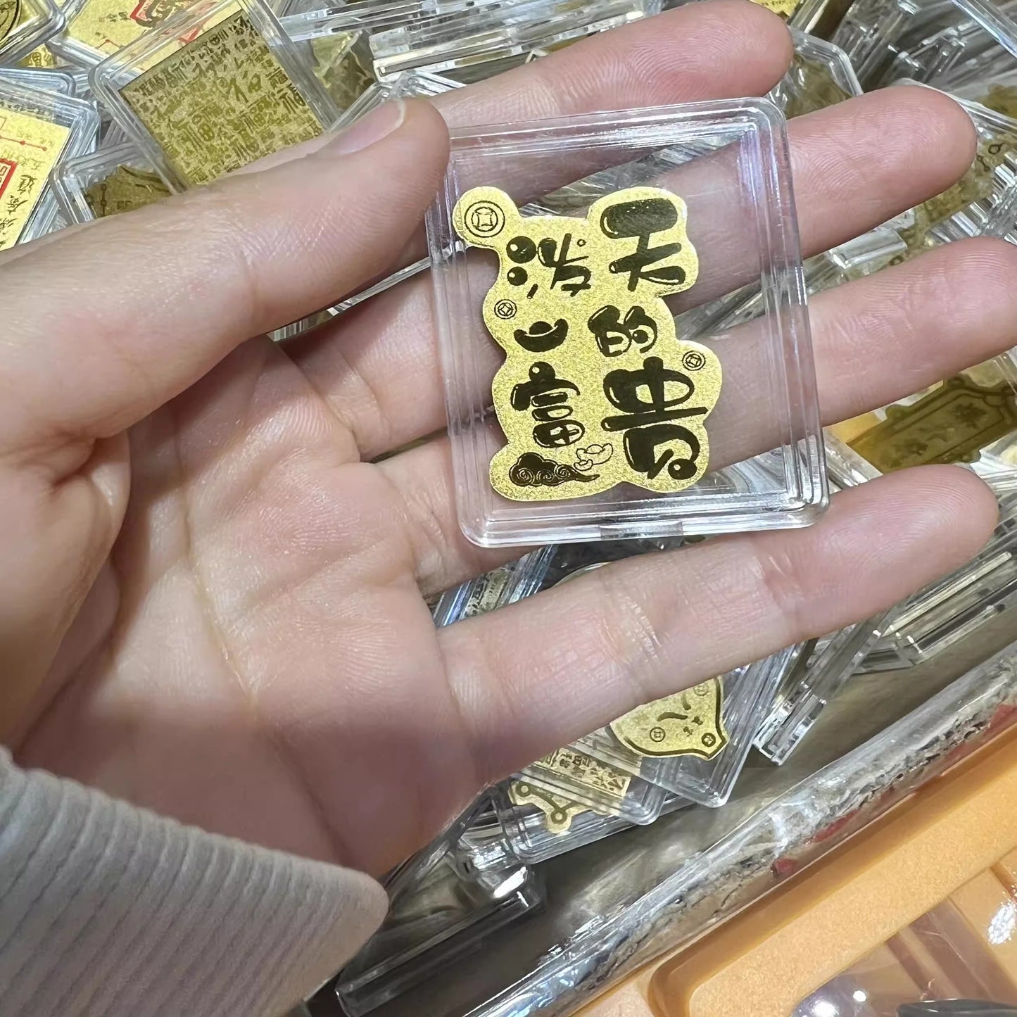 999 pure gold gold sheet gold phone sticker