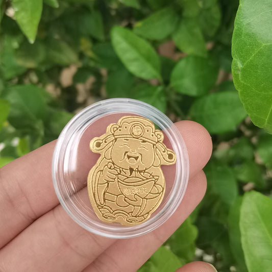 Gold mobile phone stickers bring good fortune and prosperity