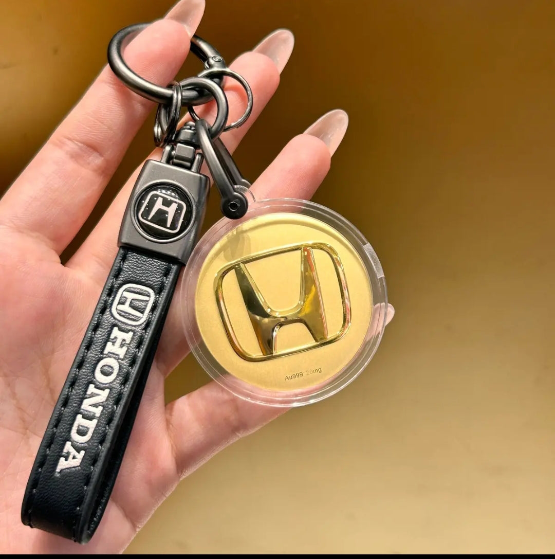 24K 999 gold car pendant, a birthday gift for girlfriend, wife, boyfriend