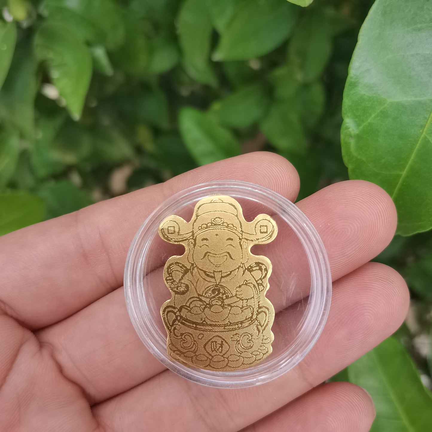 Gold mobile phone sticker God of Wealth