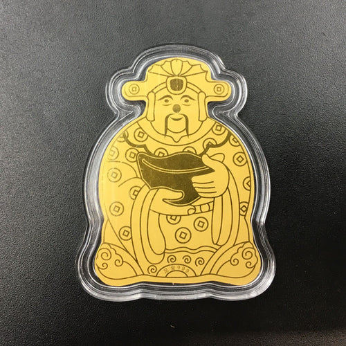 Gold mobile phone sticker God of Wealth