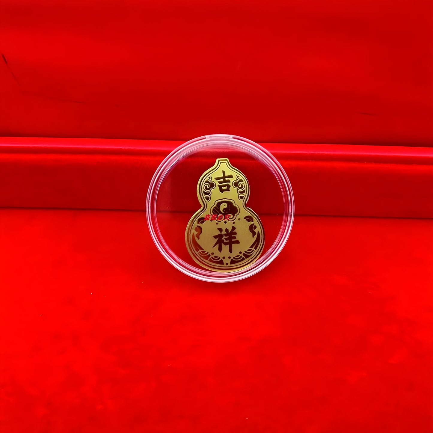 Gold phone stickers auspicious