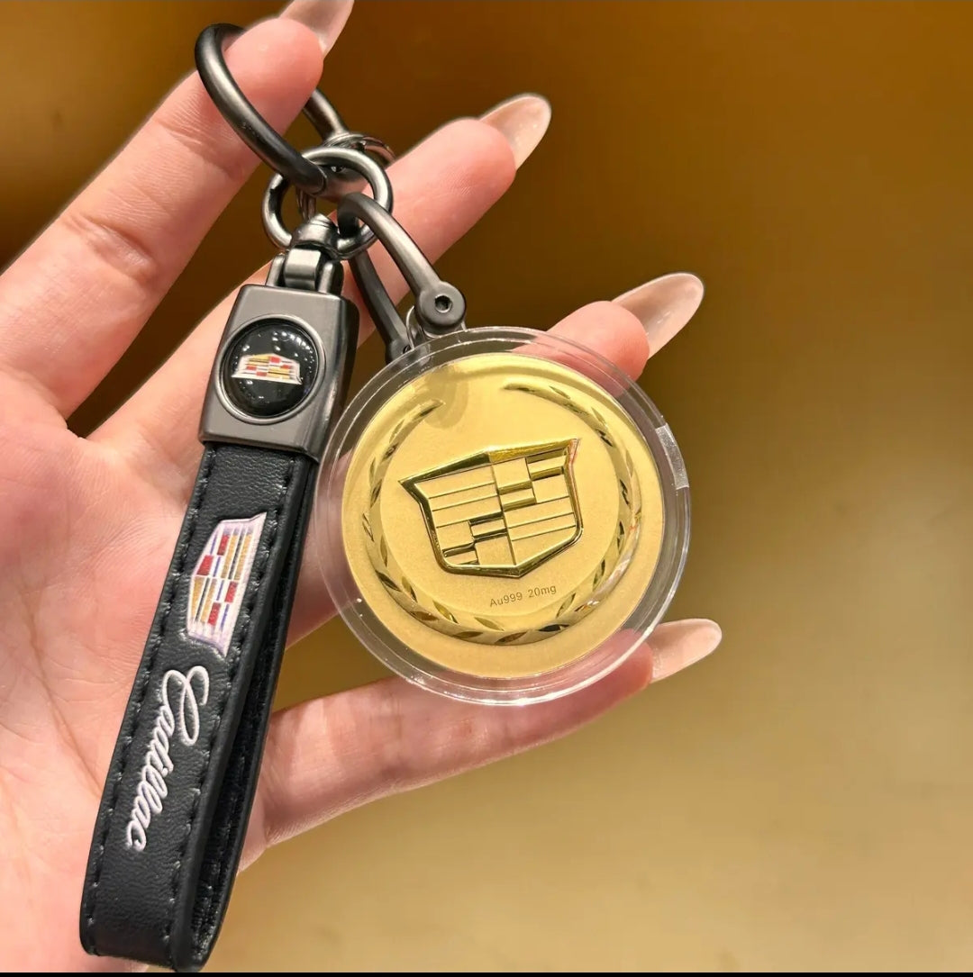 24K 999 gold car pendant, a birthday gift for girlfriend, wife, boyfriend