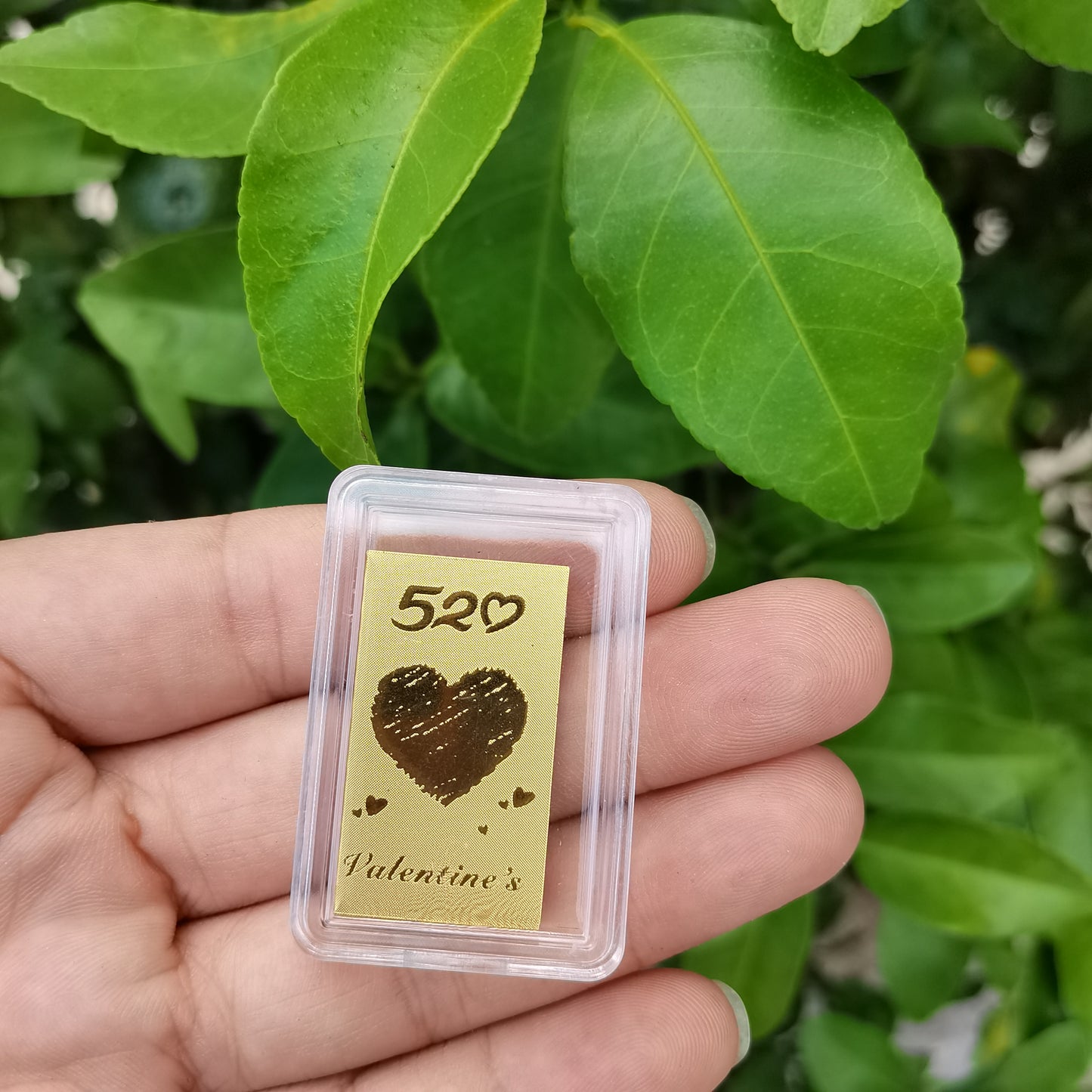 Gold phone stickers for good luck