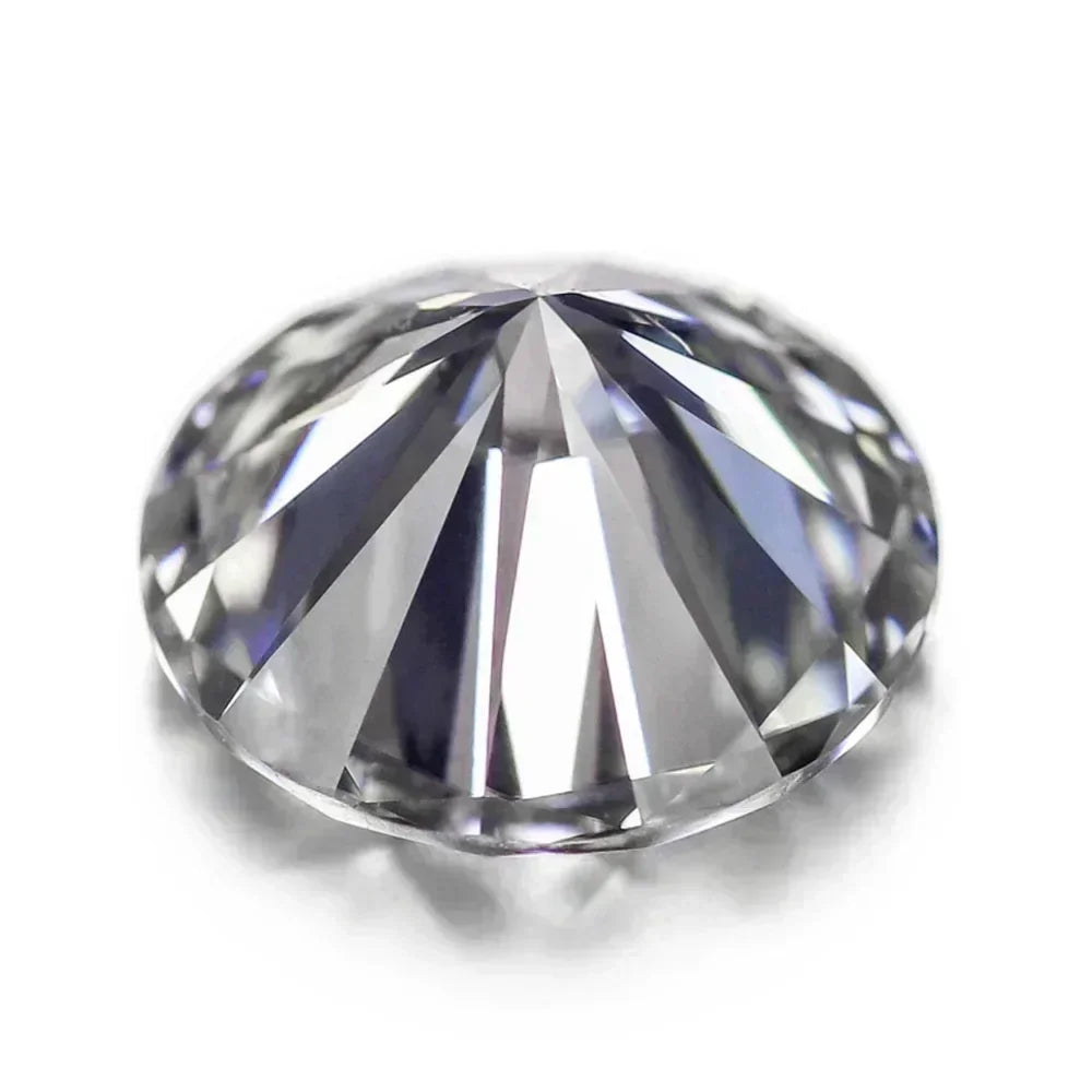 Moissanite Stone Real D Color Vvs1 Round Cut 0.1CT-12CT Wholesale Loose Gemstone for Diy Jewelry Making with GRA Report
