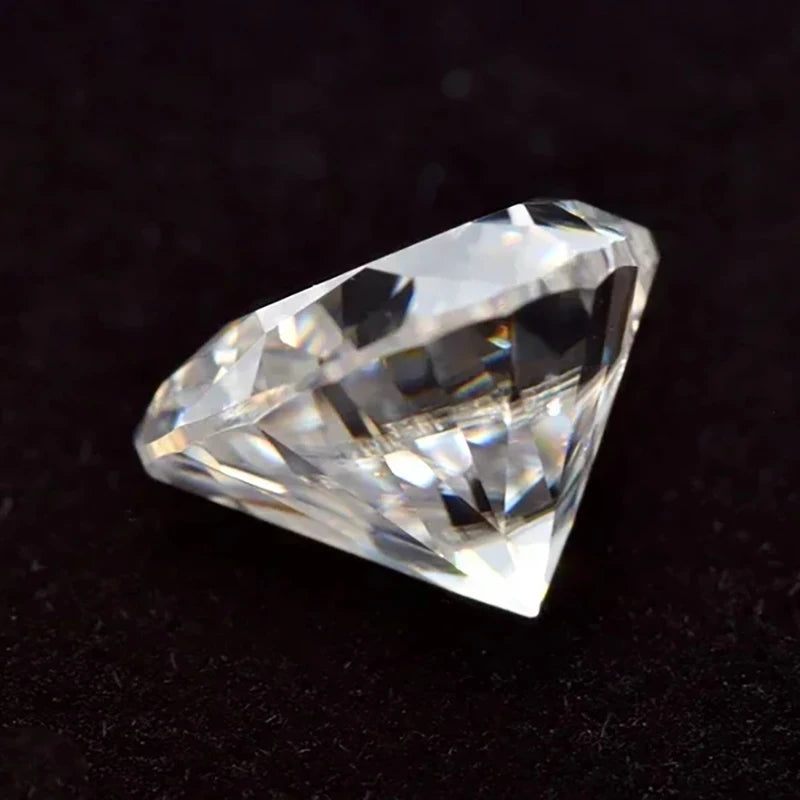 Moissanite Loose Stone Heart Cut D Color VVS1 0.5ct To 5ct Lab Created Gemstones Pass Diamond Tester Comes with GRA Certificate