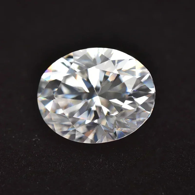 Moissanite Stone Wholesale White D Color Multiple Shapes Vvs1 with GRA Certified Moissanite Stone Jewelry Making Materials