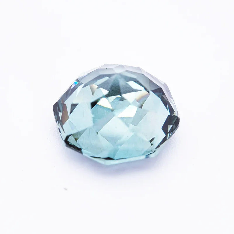 Wholesale Cubic Zirconia Rose Cut Gradient Green Color Extremely Shiny Quality DIY Charms Gemstone Bead for Diy Jewelry Making M
