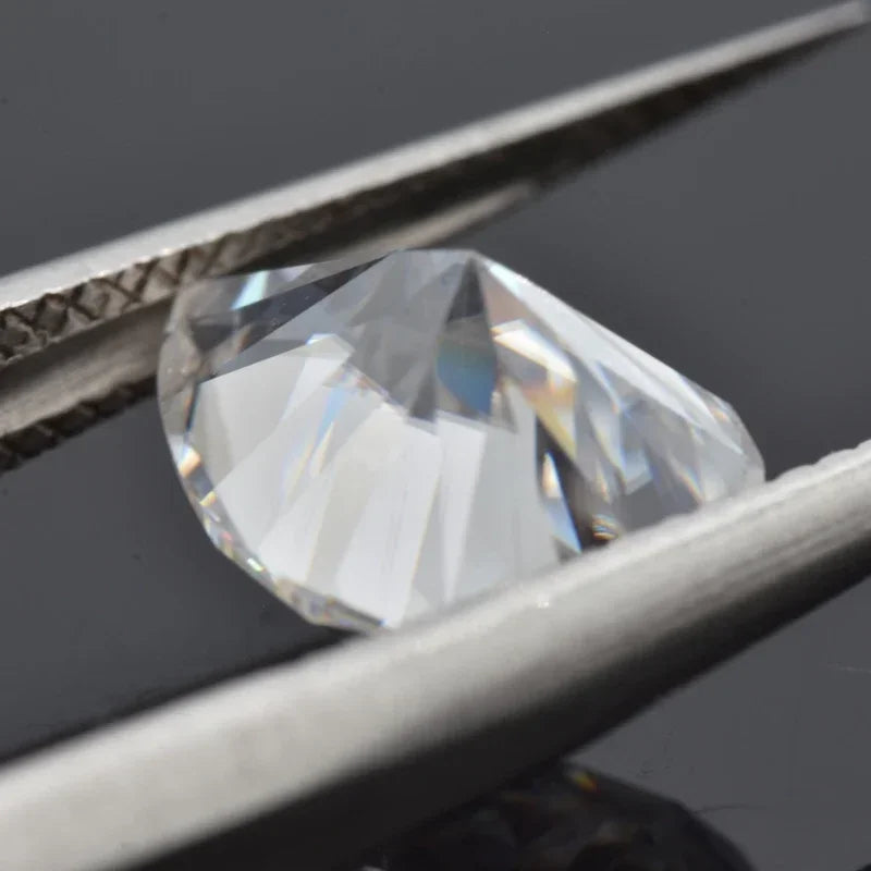 Moissanite Pear Cut D Color VVS1 for Diy Advanced Jewelry Rings Earrings Making Pass Diamond Test with GRA Certificate