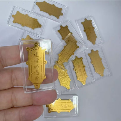 The golden mobile phone sticker was successfully launched