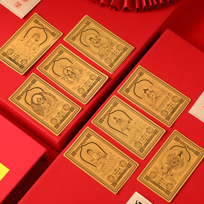 The golden phone sticker belongs to "dog/pig"----Amitabha