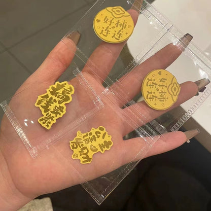 Make big money with gold phone stickers
