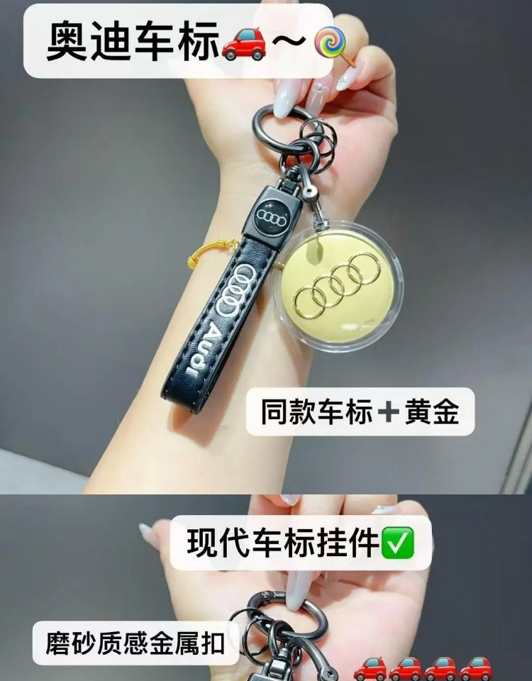24K 999 gold car pendant, a birthday gift for girlfriend, wife, boyfriend