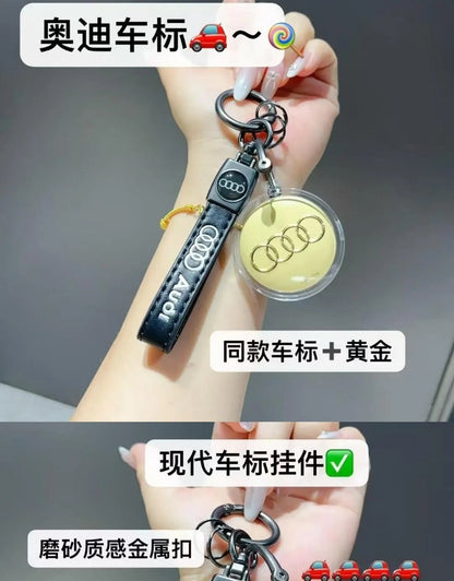 24K 999 gold car pendant, a birthday gift for girlfriend, wife, boyfriend