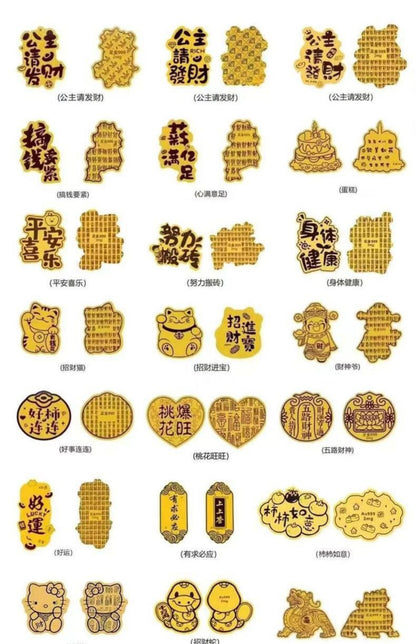 Make big money with gold phone stickers