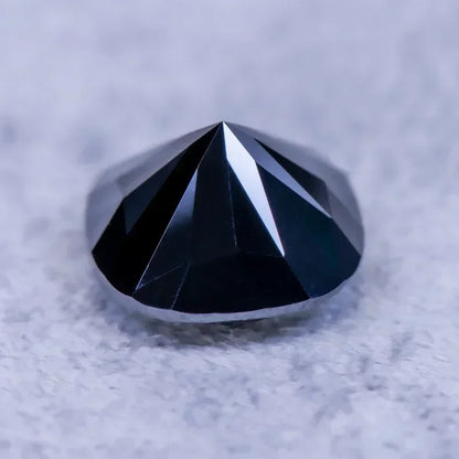 Moissanite Stone Natural Black Color Cushion Cut Artificial Gemstone DIY Ring Necklace Earrings Main Materials With Certificate 