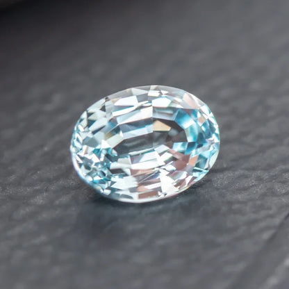 Lab Grown Sapphire Aquamarine Oval Shaped Charms Gemstone for Woman DIY Ring Necklace Earrings Main Materials with Certificate 