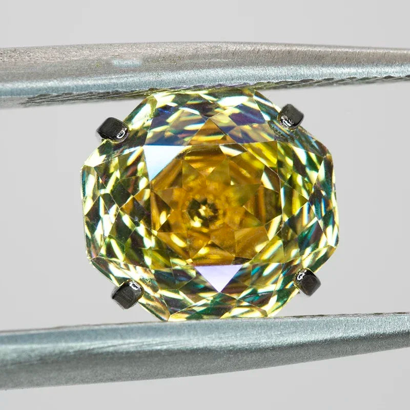 Cubic Zirconia Stainless Steel Earring Rose Cut Roman Holiday  Color 8.0mm Jewelry for Women Wholesale 4 Prong Tragus Earrings