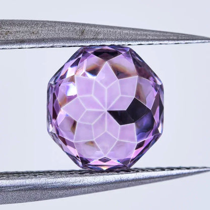 Cubic Zirconia Special Rose Cut Purple Color Gemstone Bead Wholesale and retail for Diy Advanced Jewelry Rings Earrings Making