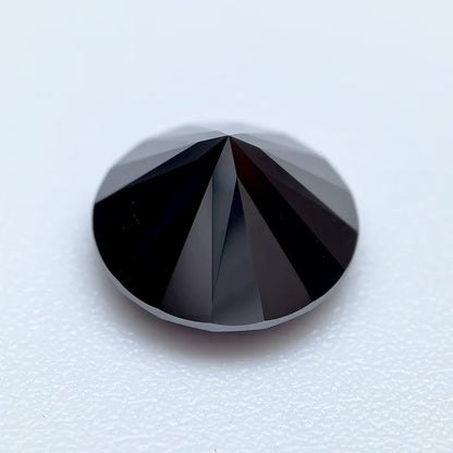Wholesale Moissanite Stone Black Color Round Cut Lab Charms Diamond Pass Diamond Tester Making with GRA Certificate