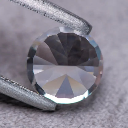 Cubic Zirconia Round Shape White Color 5A Grade Quality 4k Crushed Ice Cut Synthetic Gemstones Charms beads for Jewelry making 
