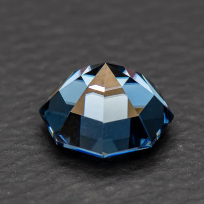 Moissanite Stone Octagonal cutting Royal Blue Primary Colors Lab Grown Gemstones with GRA Certificate Jewelry Making Materials 