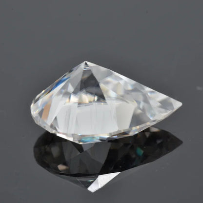 Moissanite Pear Cut D Color VVS1 for Diy Advanced Jewelry Rings Earrings Making Pass Diamond Test with GRA Certificate 