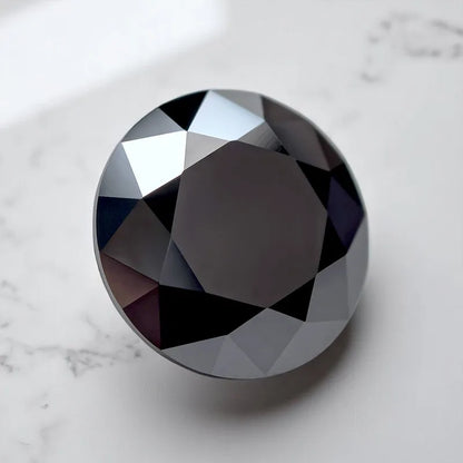 Wholesale Moissanite Round Shape Black Color Charms Diamonds for DIY Jewelry Making Pass Diamond Tester with Certificate Wholesa