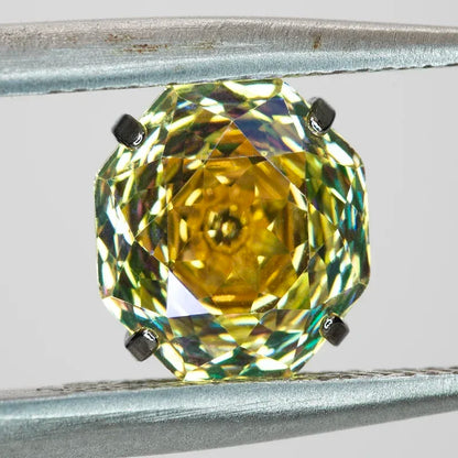 Cubic Zirconia Stainless Steel Earring Rose Cut Roman Holiday  Color 8.0mm Jewelry for Women Wholesale 4 Prong Tragus Earrings