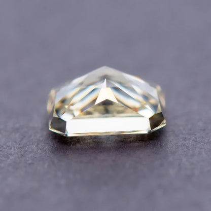 Cubic Zirconia Radiant Shape Light Yellow Color 5A Grade 4k Crushed Ice Cut Charm Stone for DIY Necklace Earrings Main Materials