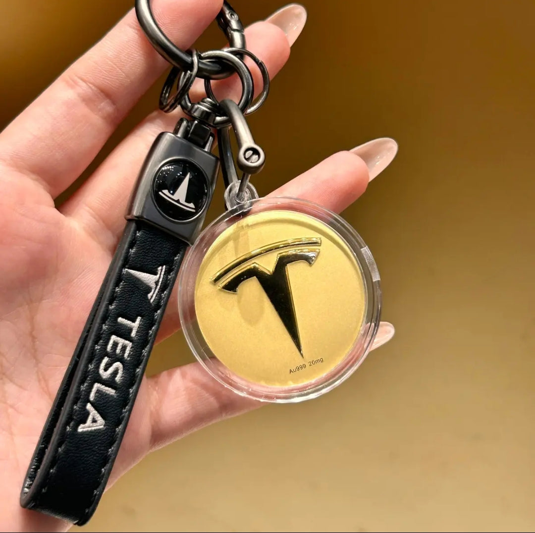 24K 999 gold car pendant, a birthday gift for girlfriend, wife, boyfriend