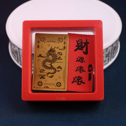 Gold phone sticker gourd