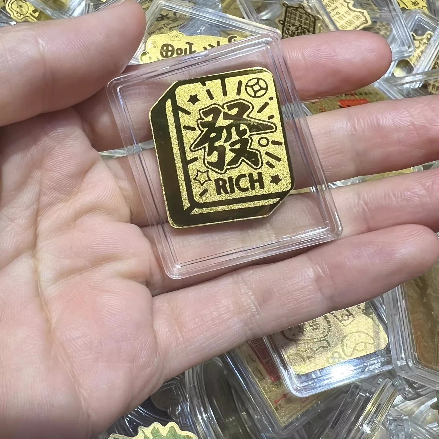 999 pure gold gold sheet gold phone sticker