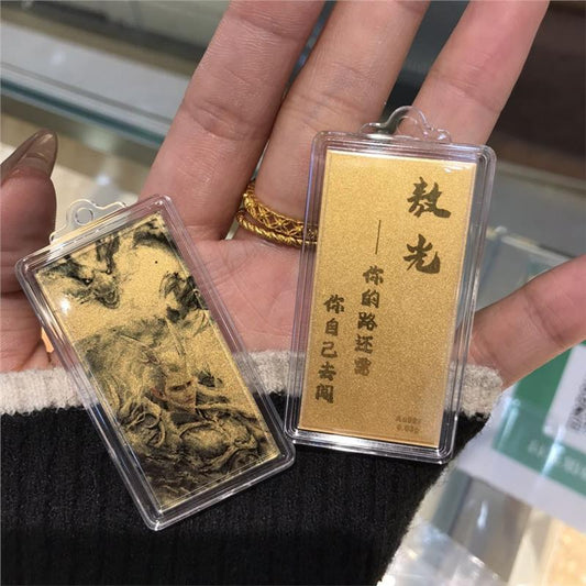 Gold phone sticker Ao Guang