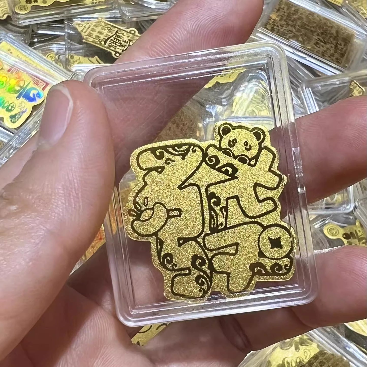 999 pure gold gold sheet gold phone sticker