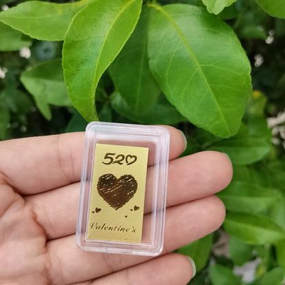 Gold phone stickers for good luck