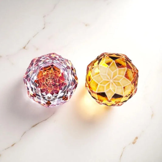 Cubic Zirconia Rose Cut Orange Color Charms Gemstone Bead DIY Advanced Jewelry Rings Earrings Making Factory Wholesale