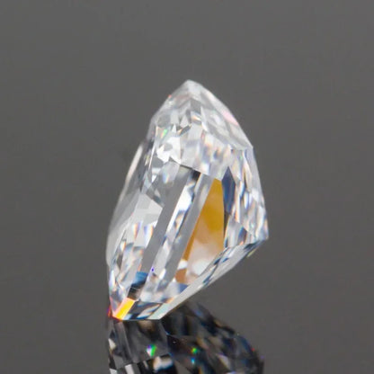 Cubic Zirconia Square Shape White Color 4k Crushed Ice Cut High Quality Top Grade Synthetic CZ for Jewelry Making Ring Materials 